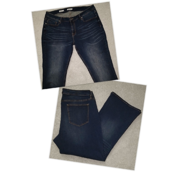 VIGOSS JAGGER BOOT CUT BLUE JEANS WOMEN'S 18 - Picture 1 of 6